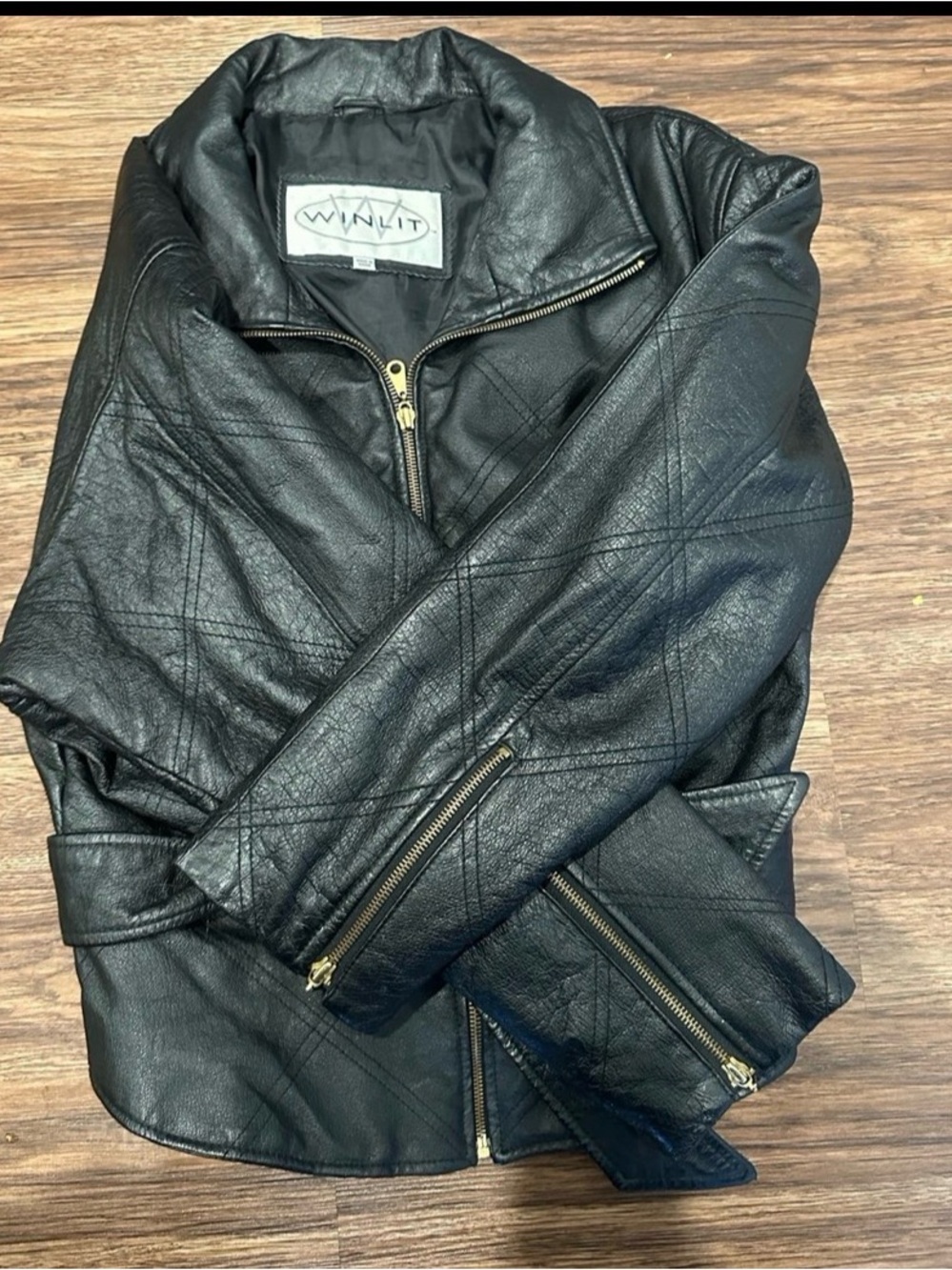 Winlet leather jacket - Picture 4 of 8